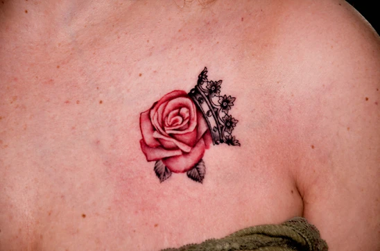 tatuajes para mujer rosa